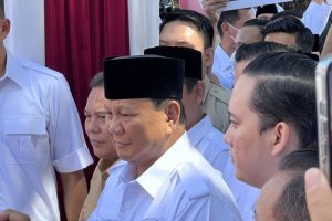 Prabowo Subianto Resmikan Kantor Pemenangan Presiden Partai Gerindra
