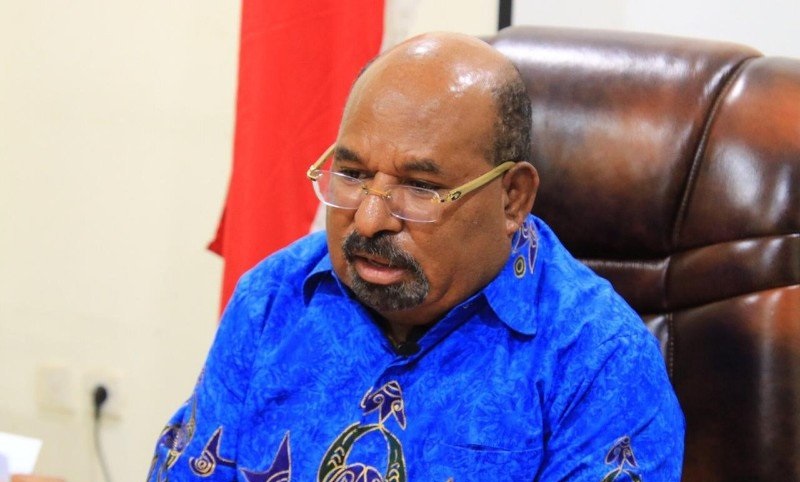 Gubernur Papua Lukas Enembe ditetapkan tersangka. (ant)