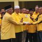 Calon Bupati Bogor Jaro Ade saat menerima pengurus DPD Partai Golkar Kab Bogor. (HepiNews)